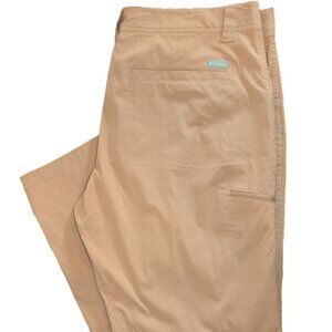 Columbia Mens Size 38 Beige Hiking Athletic Pants